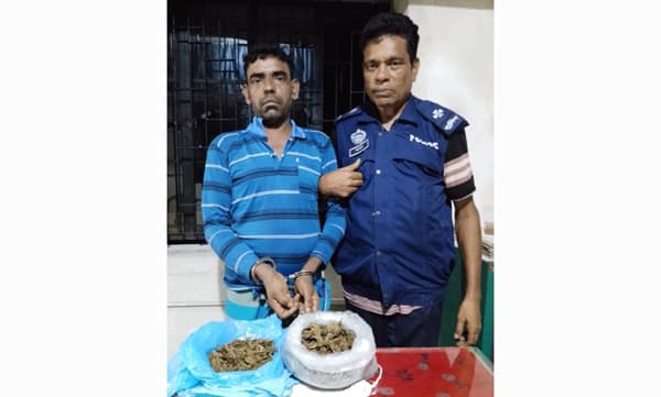 কাউখালীতে মাদক ব্যবসায়ী গ্রেপ্তার