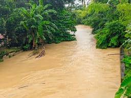 টানা বর্ষণে মৌলভীবাজারে বাড়ছে নদীর পানি, বন্যার আশঙ্কা