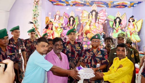 শারদীয় দুর্গাপূজার সার্বিক নিরাপত্তায় প্রস্তুত বিজিবি-ভারপ্রাপ্ত রিজিয়ন কমান্ডার
