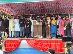 গণঅভ্যুত্থান না হলে কেউ নির্বাচনের স্বপ্নই দেখতো না: জামালপুরে নাহিদ ইসলাম