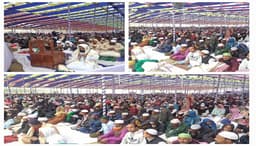 শ্রীমঙ্গলের বরুণা মাদরাসা মাঠে সিলেট বিভাগের সর্ববৃহৎ জুমআ অনুষ্ঠিত