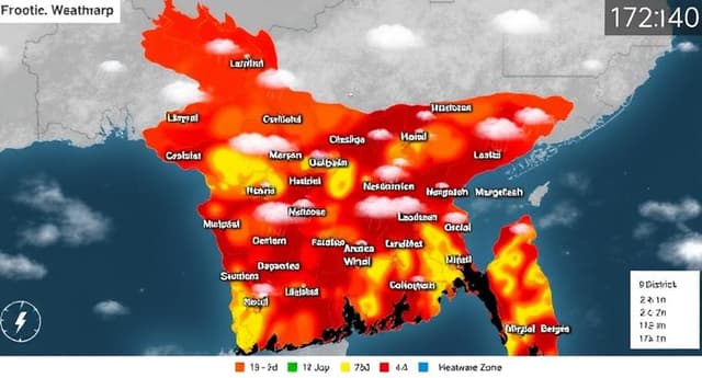 ঢাকাসহ দেশের ৪৯ জেলায় মাঝারি থেকে মৃদু তাপপ্রবাহ বিরাজ করছে