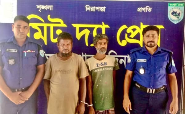 হাকিমপুরে মাদক ও জিআর মামলার আসামি গ্রেপ্তার