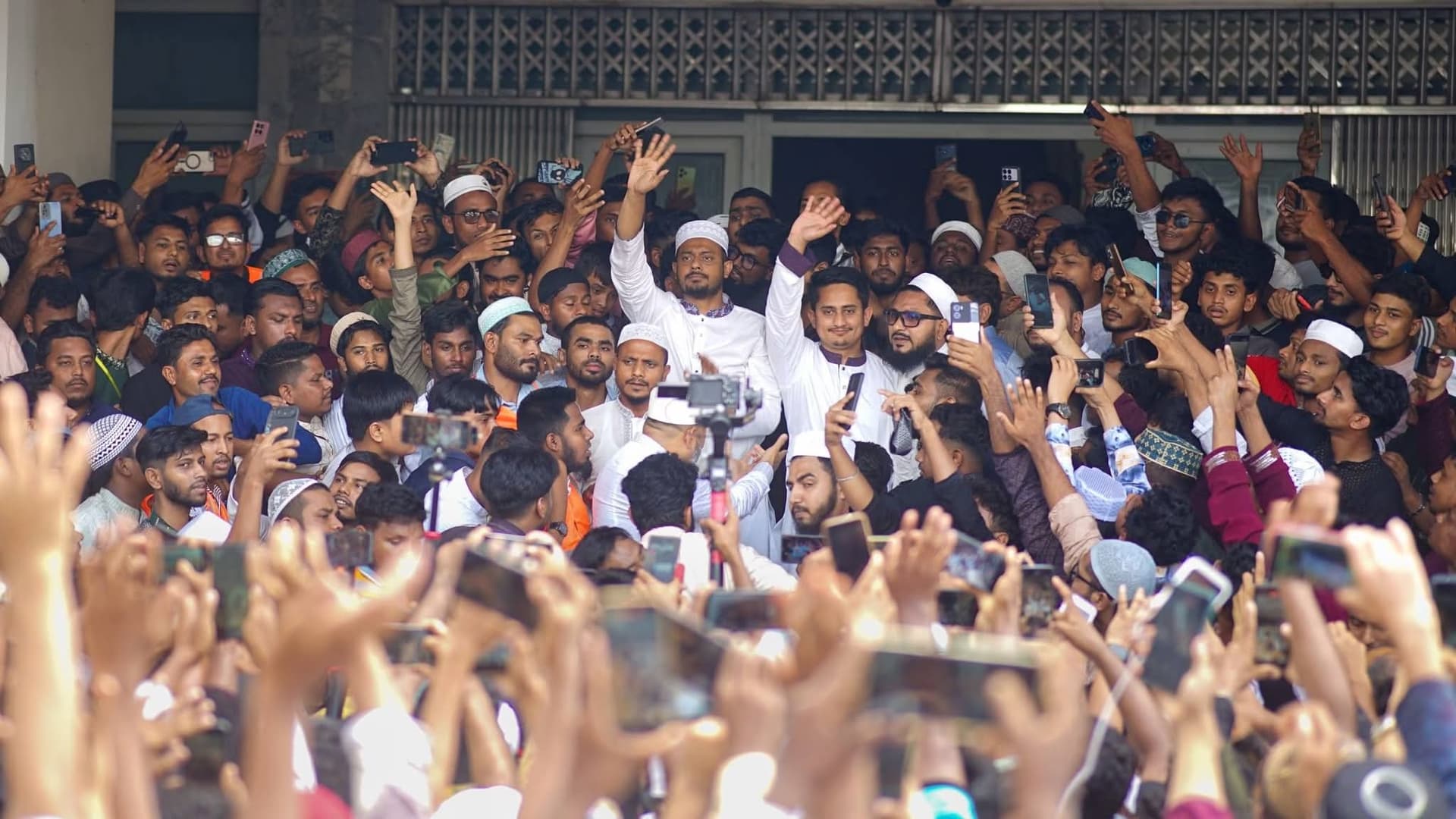 সীমান্ত হত্যার প্রতিবাদে কুলাউড়ায় এনসিপির কেন্দ্রীয় নেতারা