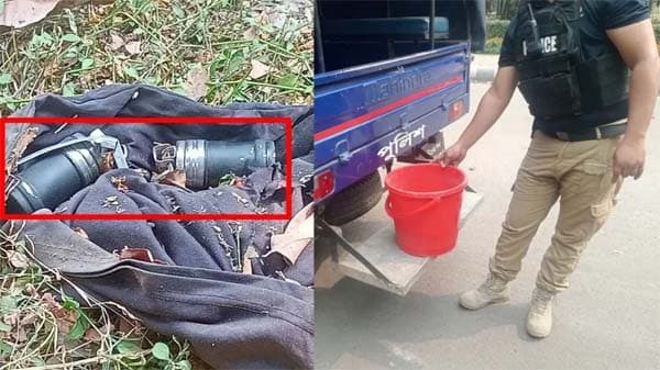 প্রধান বিচারপতির প্রবেশপথে ছয় সাউন্ড গ্রেনেড উদ্ধার