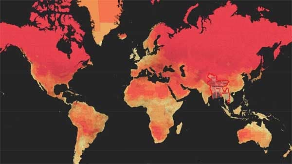 চরম তাপের ঝুঁকিতে শীর্ষ ছয়ে বাংলাদেশ