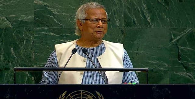 জাতিসংঘের সাধারণ পরিষদে ভাষণ দিলেন অন্তর্বর্তী সরকারের প্রধান উপদেষ্টা