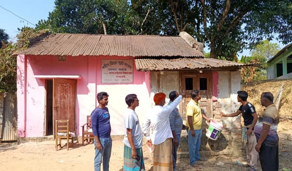 ১৭ বছর পর প্রাণ ফিরছে লোগাং শহীদ জিয়া স্মৃতি সংসদ কার্যালয়ে
