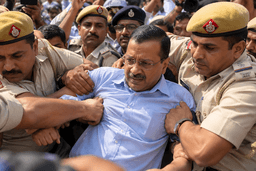 জ্ঞানেশ কুমারের পদত্যাগের দাবির আন্দোলনে আটক কেজরিওয়াল