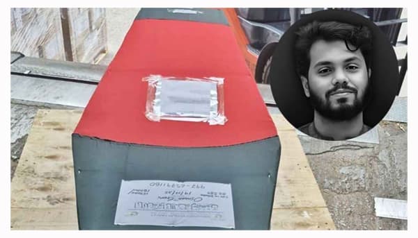 শহীদ ওসমান হাদির মরদেহ পৌঁছেছে ঢাকায় 