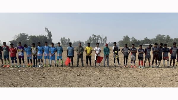 দেশনেত্রী খালেদা জিয়ার স্বরণে পাঁচবিবিতে দুই দিনব্যাপি ফুটবল টুর্ণামেন্টের উদ্বোধন 
