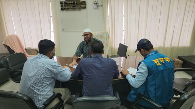 রাজবাড়ী সদর হাসপাতালে দুদকের অভিযান, নানা অনিয়ম