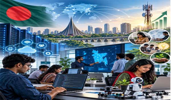 প্রযুক্তিতে এগোচ্ছে বাংলাদেশ, বাড়ছে বৈশ্বিক বাজারে সক্ষমতা