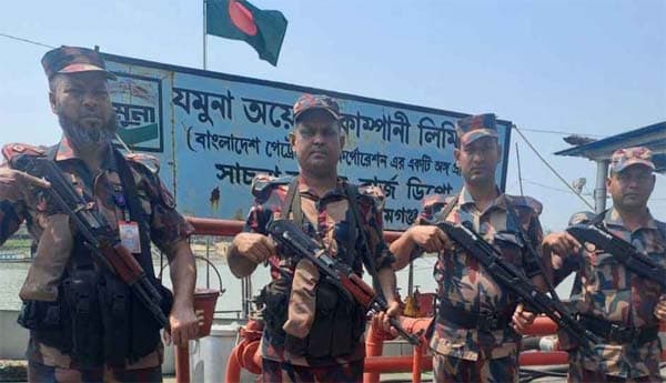 জ্বালানি তেল সরবরাহে নিরাপত্তা জোরদার, ডিপোতে বিজিবি মোতায়েন