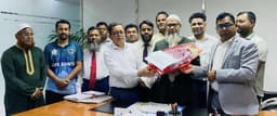 উত্তরা ব্যাংকের এমডি সঙ্গে হিজলা উপজেলা কল্যাণ সমিতির সৌজন্য সাক্ষাৎ