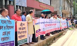 অধিকারহীন শিক্ষক সমাজে দাবির ঝড় খাগড়াছড়িতে