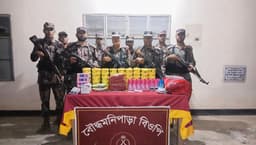 খাগড়াছড়িতে বিজিবির বিশেষ টহলে বিপুল ভারতীয় মালামাল আটক