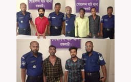 গোয়ালন্দে পুলিশের পৃথক অভিযানে গ্রেফতার ৫