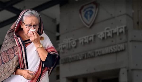 শেখ হাসিনাসহ ১০ পলাতকের বিরুদ্ধে রেড নোটিশ চাইল দুদক