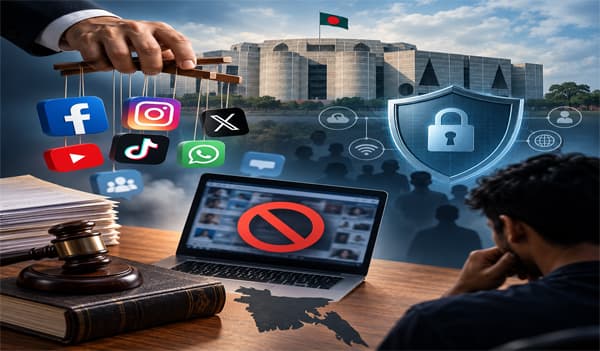 সাইবার আইনে বাড়ছে সরকারের কনটেন্ট নিয়ন্ত্রণের ক্ষমতা