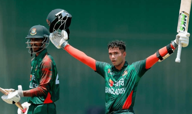 বাংলাদেশের যুবারা শ্রীলঙ্কাকে ১৪৬ রানে হারিয়ে সিরিজে ৩-১ ব্যবধানে এগিয়ে