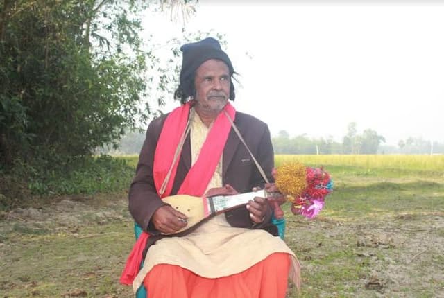 ভালো নেই নওগাঁর বাউল শিল্পী বীরেন্দ্রনাথ