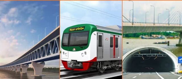 এ বছরই খুলে দেয়া হবে পদ্মাসেতু-মেট্রোরেল-কর্ণফুলী টানেল