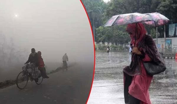 টানা দুই দিন বৃষ্টি , তাপমাত্রা বাড়ার পূর্বাভাস !