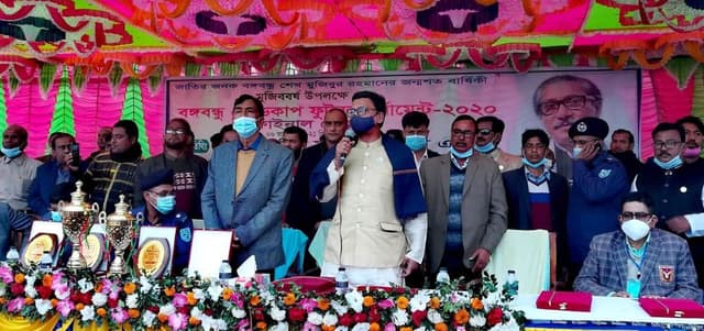 বঙ্গবন্ধুর জন্ম না হলে আমরা আজ জাতীয় সঙ্গীত গাইতে পারতামনা: নৌ প্রতিমন্ত্রী