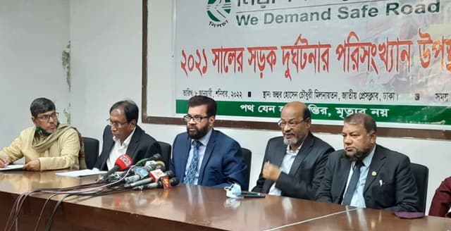 ২০২১ সালে সারা দেশে দুর্ঘটনায় নিহত ৫৬৮৯