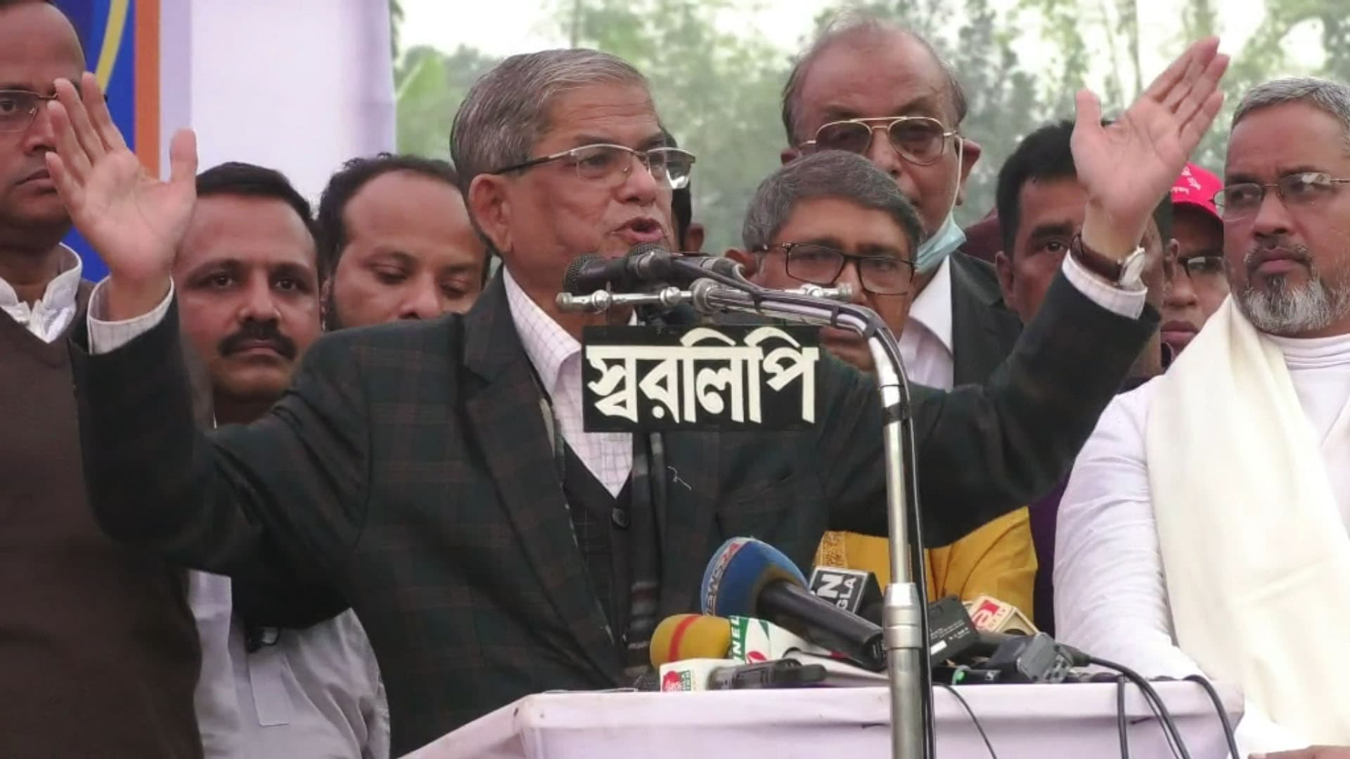 সংলাপে কোনো লাভ হবে না: ফখরুল
