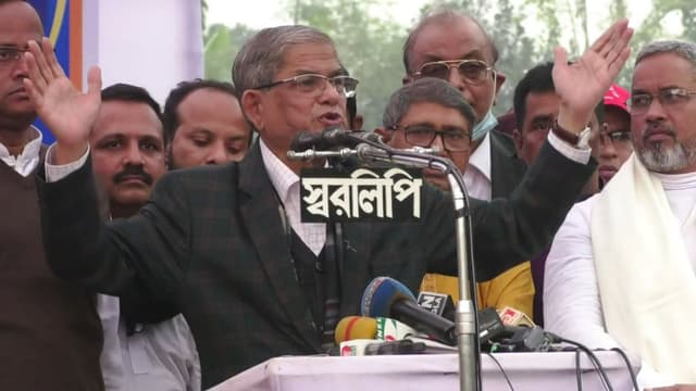 সংলাপে কোনো লাভ হবে না: ফখরুল