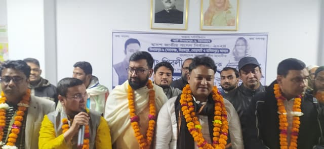 হাজারো নেতাকর্মীর ভালোবাসায় সিক্ত হ্যাট্রিক জয়ী শিবলী সাদিক এমপি