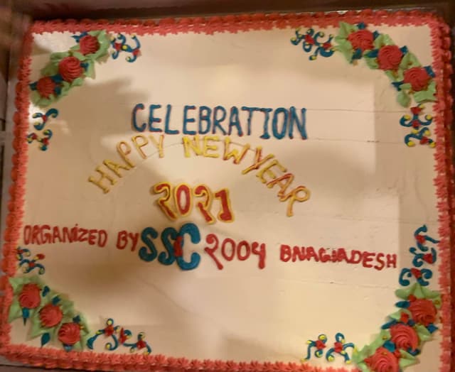 উত্তরাতে হ্যাপি নিউ ইয়ার ২০২১ উৎযাপিত হল,  এস এস সি ০৪ বাংলাদেশের