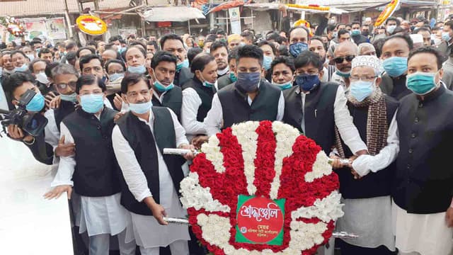 বরিশালে বঙ্গবন্ধুর স্বদেশ প্রত্যাবর্তন দিবস পালন