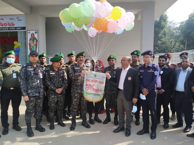 খাগড়াছড়িতে আনসার ও গ্রাম প্রতিরক্ষা বাহিনীর জেলা সমাবেশ অনুষ্টিত