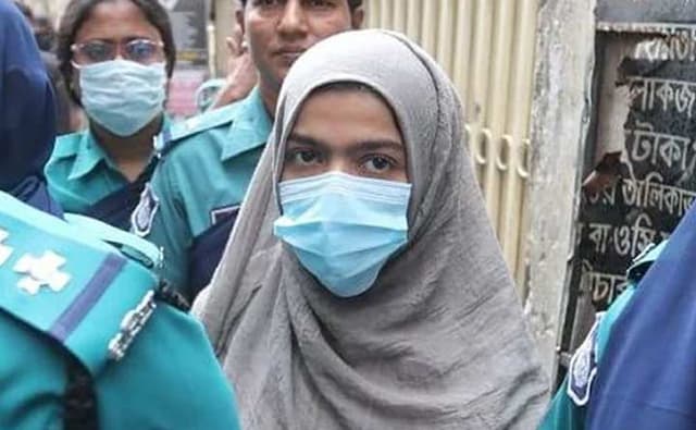 কাশিমপুর কারাগার থেকে মুক্ত সেই বুশরা