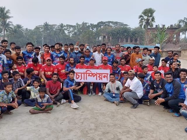 শ্যামনগরে বঙ্গবন্ধু ইউনিয়ন ‘টি-টেন’ টুর্নামেন্টের শ্যামনগর সদর চ্যাম্পিয়ান।