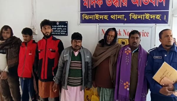 ঝিনাইদহে বরুণ হত্যা মামলার ৭ আসামি গ্রেফতার