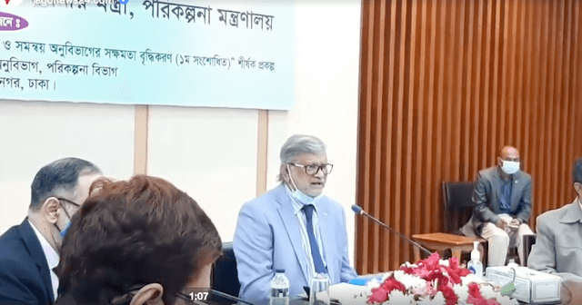 প্রকল্পের দুর্নীতি নিয়ে একটা জোয়ার উঠে গেছে বলে : পরিকল্পনামন্ত্রী