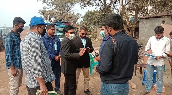 ধামরাইয়ে মাপে কারচুপির অভিযোগে ছয় ইটভাটাকে জরিমানা