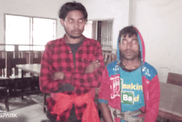 ঠাকুরগাঁওয়ে আটক দু চোর  ইউপি সদস্যের টর্চার সেলে