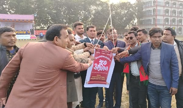 মাদকমুক্ত সমাজ গড়তে বালিয়াডাঙ্গীতে ফুটবল টুর্নামেন্ট
