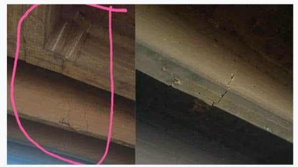 ঢাকা-আরিচা মহাসড়কের সালেহপুর সেতুর একটি অংশে ফাটল