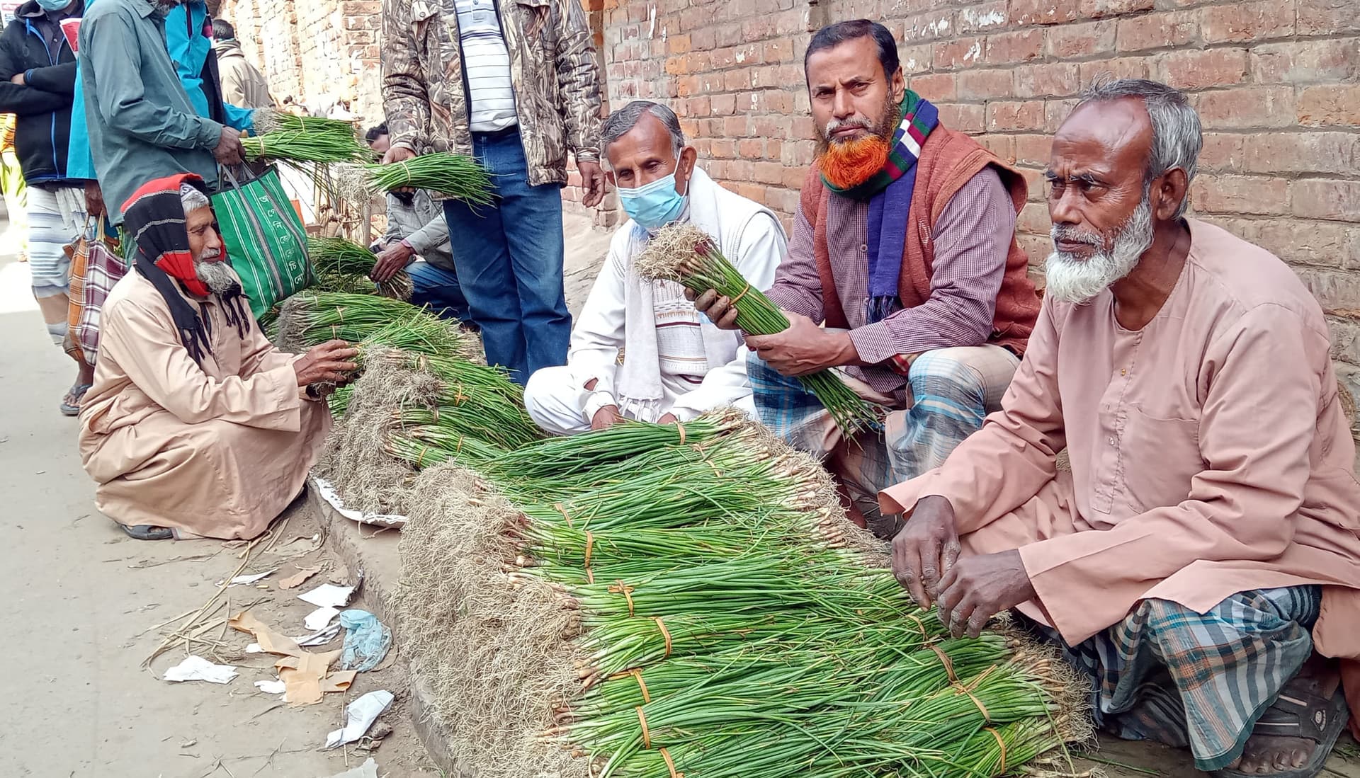 পাঁচবিবিতে পেঁয়াজের বীজতলা ভালো হলেও মূল্য নেই বাজারে