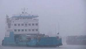 দৌলতদিয়া-পাটুরিয়া নৌপথে ফেরি চলাচল বন্ধ