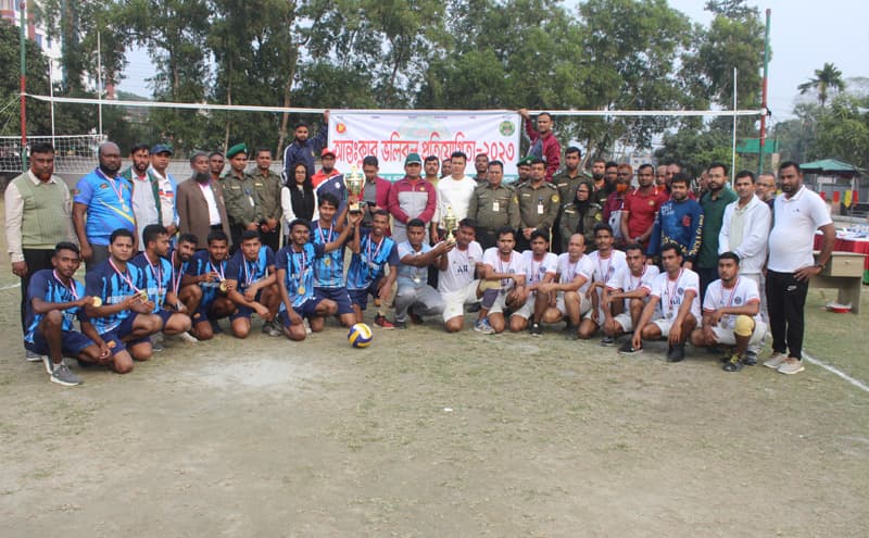 আনসার ভিডিপি'র আন্তঃ ক্লাব ভলিবল প্রতিযোগিতা অনুষ্ঠিত
