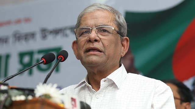 গণতন্ত্র প্রতিষ্ঠার জন্যই নির্বাচনে অংশ নেওয়া :ফখরুল