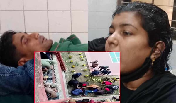 ধস্তাধস্তির সময় আদালতের বারান্দা থেকে নিচে পড়লো স্বামী-স্ত্রী