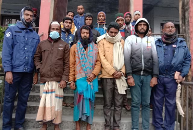 রাঙ্গাবালী নির্বাচন পরবর্তী সহিংসতার মামলায় ১১ আসামী গ্রেফতার